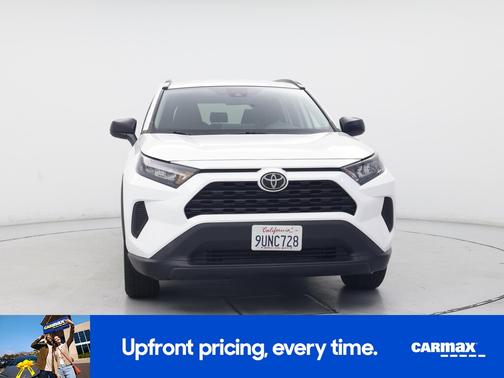 White 2021 Toyota RAV4 LE