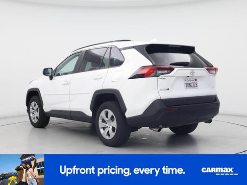White 2021 Toyota RAV4 LE