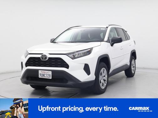 White 2021 Toyota RAV4 LE