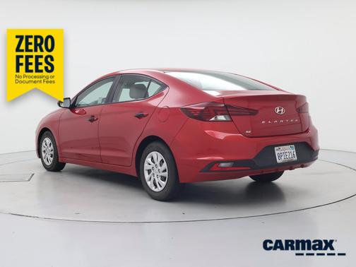 Red 2020 Hyundai ELANTRA SE
