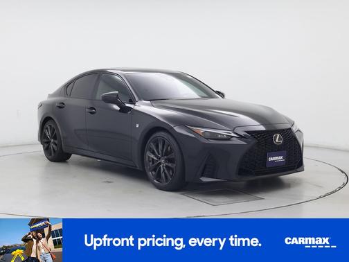 Black 2024 Lexus IS 350 F-Sport