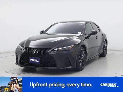 Black 2024 Lexus IS 350 F-Sport