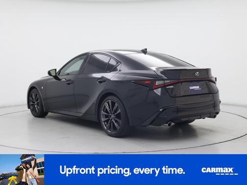 Black 2024 Lexus IS 350 F-Sport