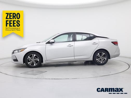 Silver 2022 Nissan Sentra SV