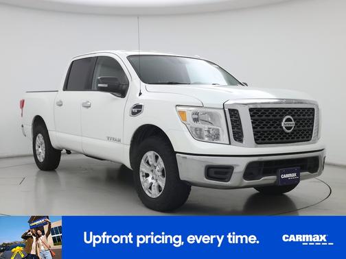 White 2017 Nissan Titan SV