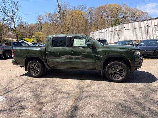 Tactical Green Metallic 2026 Nissan Frontier SV
