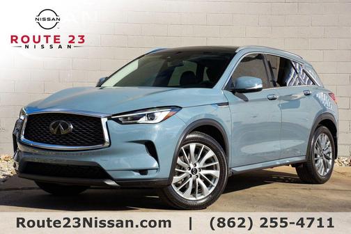 Slate Gray 2023 INFINITI QX50 LUXE AWD