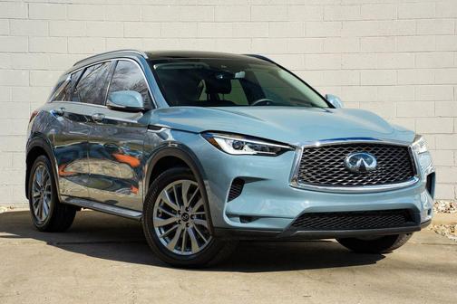 Slate Gray 2023 INFINITI QX50 LUXE AWD