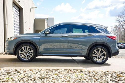 Slate Gray 2023 INFINITI QX50 LUXE AWD