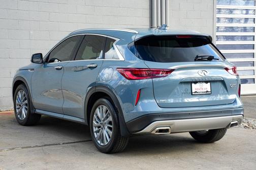 Slate Gray 2023 INFINITI QX50 LUXE AWD