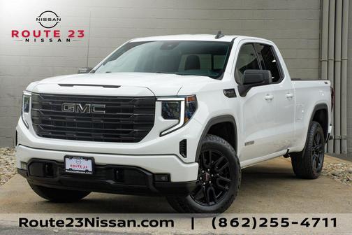 Summit White 2023 GMC Sierra 1500 Elevation