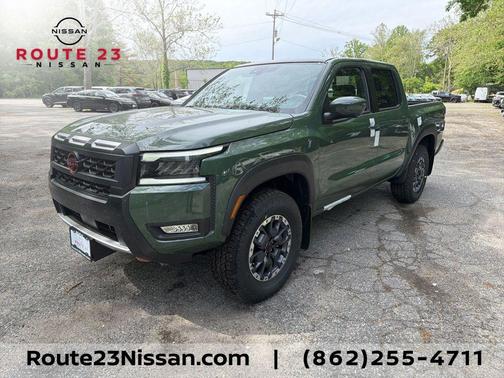 Tactical Green Metallic 2026 Nissan Frontier PRO-4X