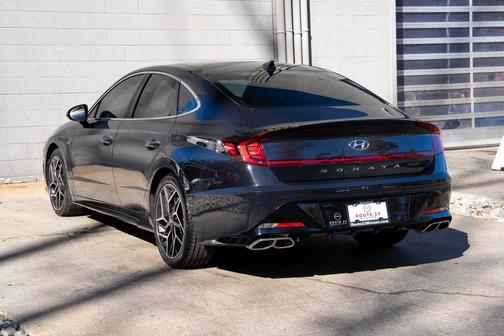 Carbon Blue 2023 Hyundai SONATA N Line