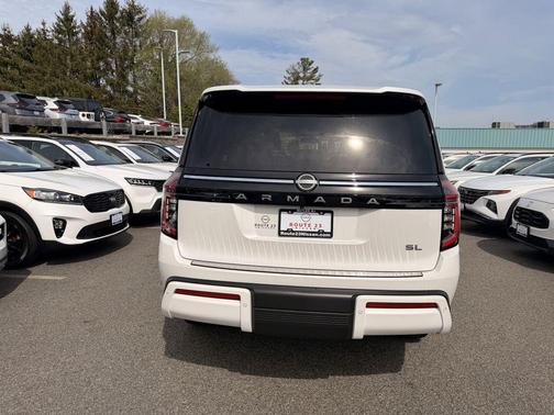 Aspen White Tricoat 2026 Nissan Armada SL