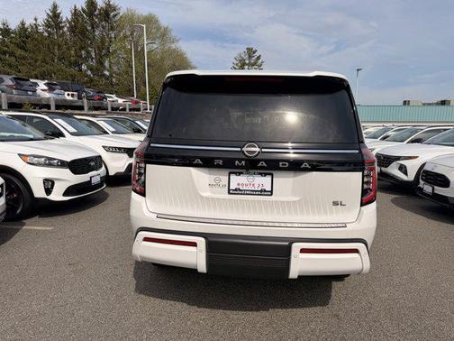 Aspen White Tricoat 2026 Nissan Armada SL