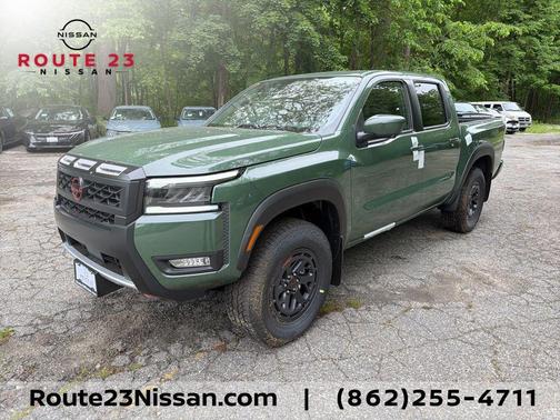 Tactical Green Metallic 2026 Nissan Frontier PRO-4X
