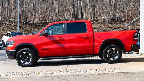 Flame Red Clearcoat 2021 RAM 1500 Rebel