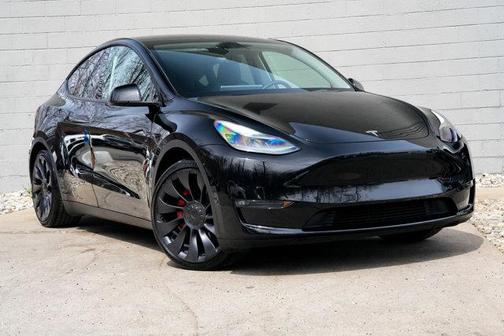 Black 2023 Tesla Model Y Performance Dual Motor All-Wheel Drive