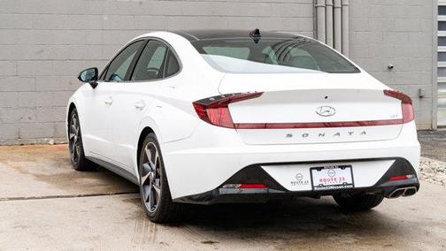 Serenity White 2023 Hyundai SONATA SEL Plus