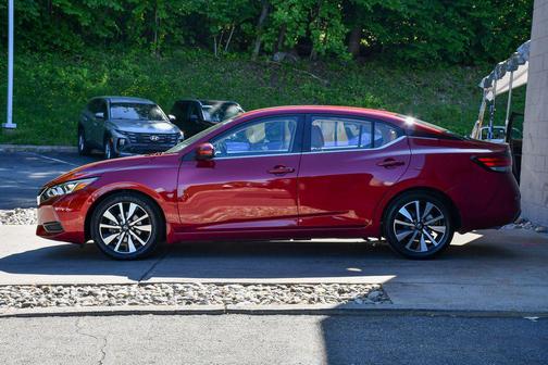 Scarlet Ember Tintcoat 2023 Nissan Sentra SV