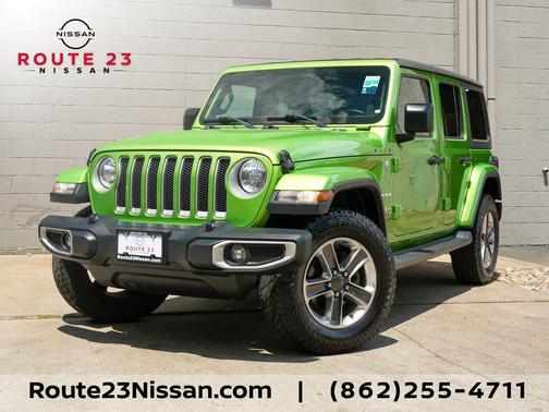 Mojito! Clearcoat 2018 Jeep Wrangler Unlimited Sahara