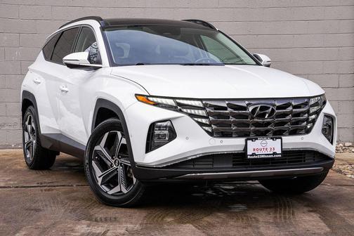 Serenity White Pearl 2023 Hyundai TUCSON Plug-In Hybrid Limited