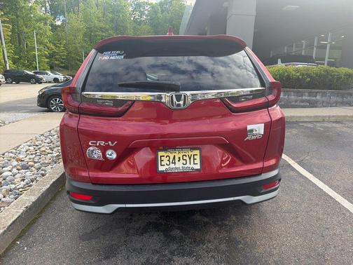 Radiant Red Metallic 2021 Honda CR-V AWD EX