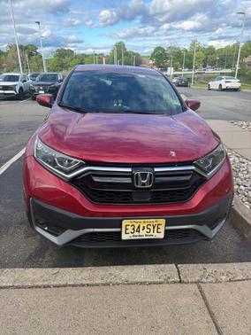 Radiant Red Metallic 2021 Honda CR-V AWD EX