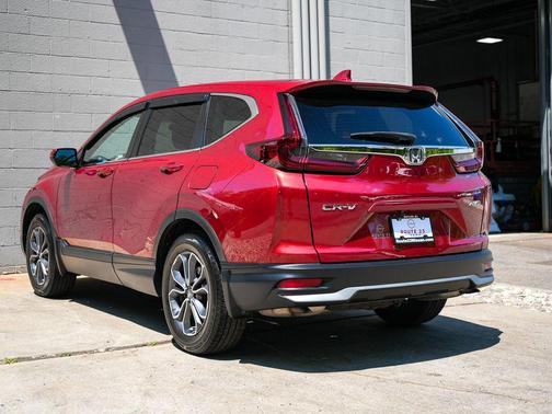 Radiant Red Metallic 2021 Honda CR-V AWD EX