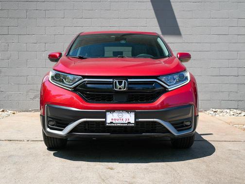 Radiant Red Metallic 2021 Honda CR-V AWD EX