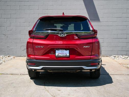 Radiant Red Metallic 2021 Honda CR-V AWD EX