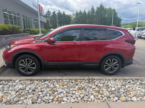 Radiant Red Metallic 2021 Honda CR-V AWD EX