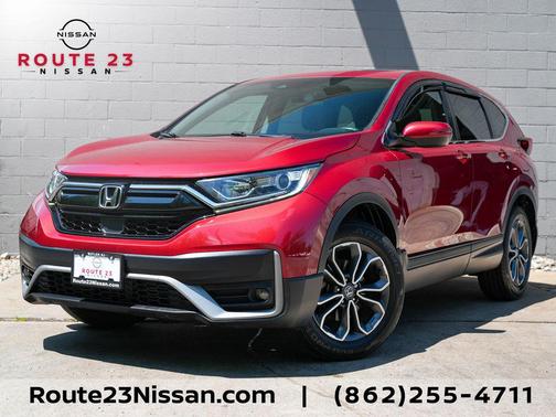 Radiant Red Metallic 2021 Honda CR-V AWD EX
