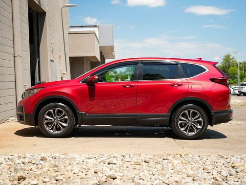 Radiant Red Metallic 2021 Honda CR-V AWD EX