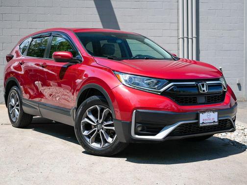 Radiant Red Metallic 2021 Honda CR-V AWD EX