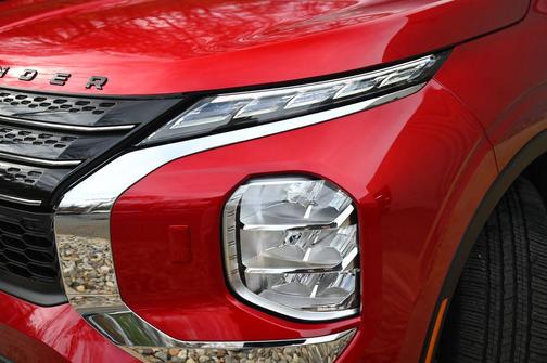 Red Diamond 2024 Mitsubishi Outlander PHEV ES S-AWC