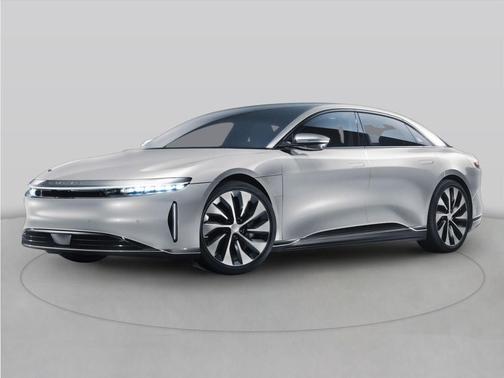 Stellar White Metallic 2023 Lucid Air Touring