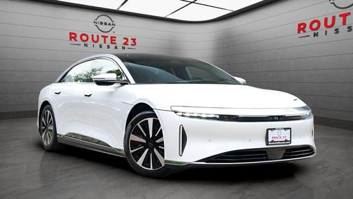 Stellar White Metallic 2023 Lucid Air Touring