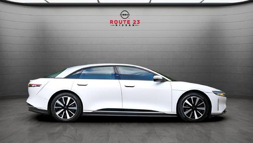 Stellar White Metallic 2023 Lucid Air Touring