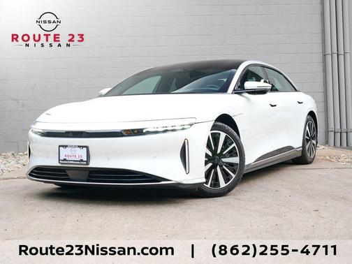 Stellar White Metallic 2023 Lucid Air Touring