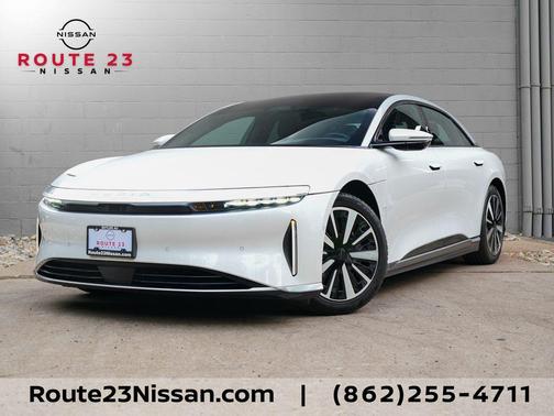 Stellar White Metallic 2023 Lucid Air Touring