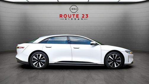 Stellar White Metallic 2023 Lucid Air Touring