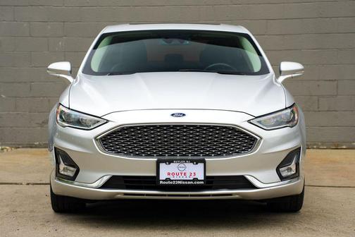 Ingot Silver Metallic 2019 Ford Fusion Titanium