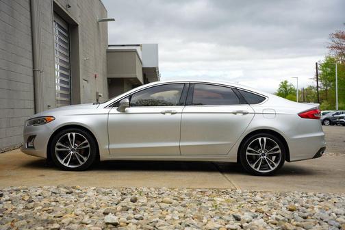 Ingot Silver Metallic 2019 Ford Fusion Titanium