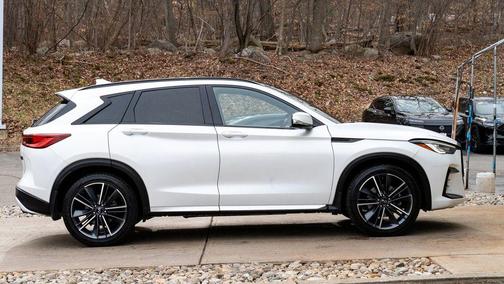 Radiant White 2023 INFINITI QX50 SPORT AWD