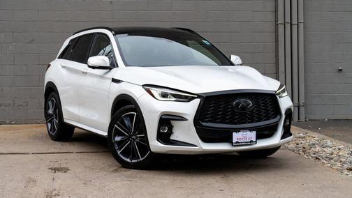 Radiant White 2023 INFINITI QX50 SPORT AWD