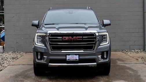 Satin Steel Metallic 2022 GMC Yukon XL SLT