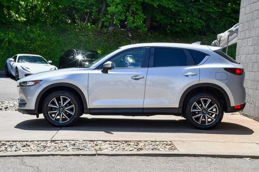 Sonic Silver Metallic 2018 Mazda CX-5 Touring