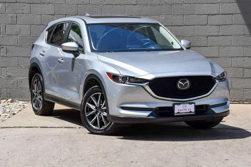 Sonic Silver Metallic 2018 Mazda CX-5 Touring
