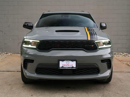 Destroyer Gray Clearcoat 2023 Dodge Durango Hemi Orange AWD